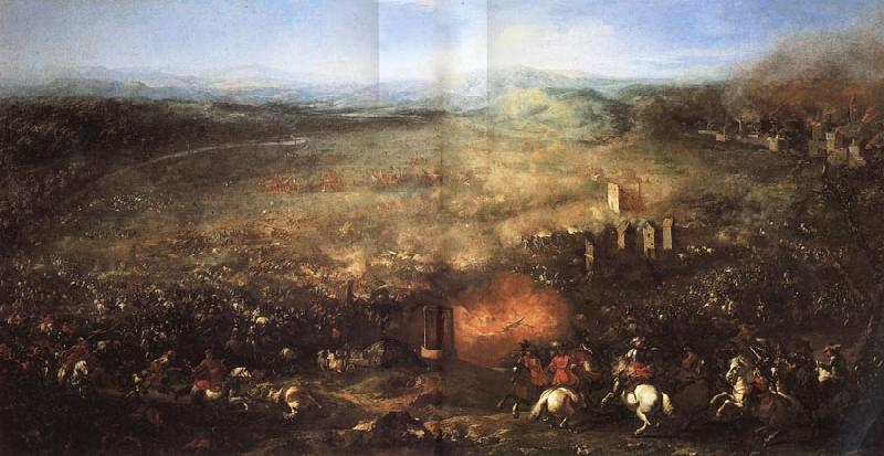 COURTOIS, Jacques The Battle of Lutzen oil painting image